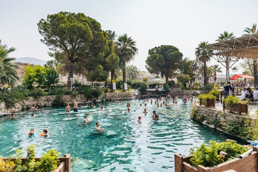 From Antalya/Kemer: Pamukkale and Hierapolis Tour with Lunch - Hierapolis ruins: how the guided route changes what you see