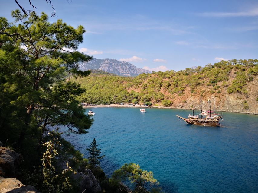 From Antalya: Kemer Pirate Boat Tour with Foam Party & Swim - Cennet and Aquarium coves: turquoise swim stops that feel easy