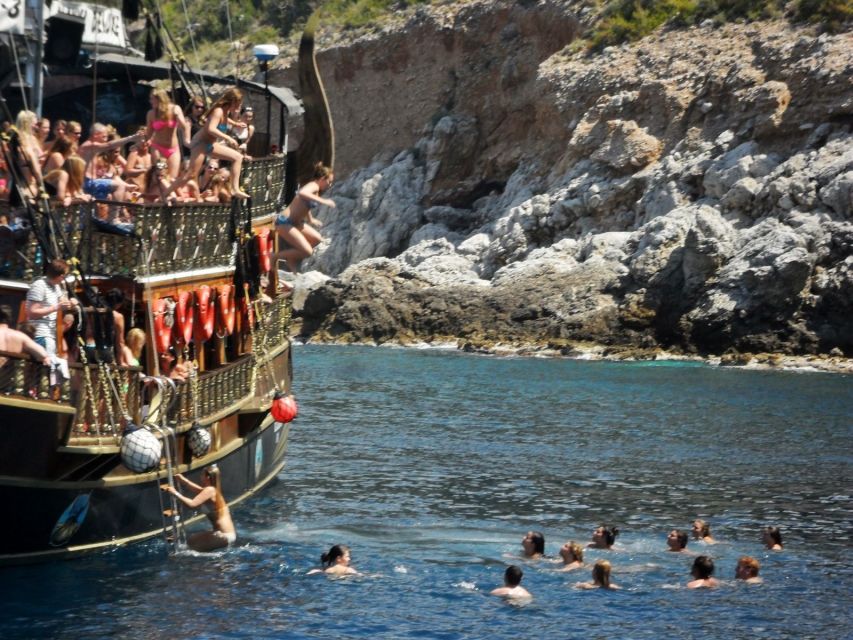 From Antalya: Kemer Pirate Boat Tour with Foam Party & Swim - Price, value, and who this tour fits best