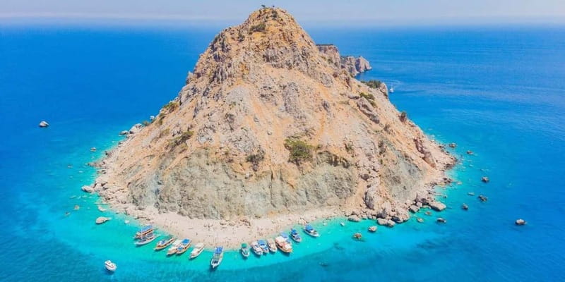From Antalya/Kemer: Suluada Island Boat Trip with Sunset - Suluada Island, the Turkish Maldives feel from the Antalya coast