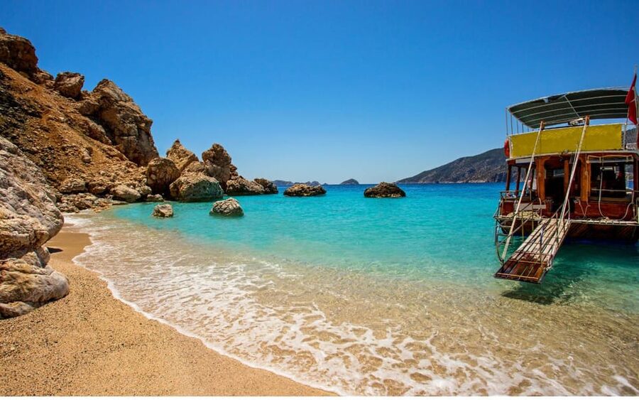 From Antalya or Side: Suluada Island Boat Trip with Lunch - Boarding the Boat: Private Yacht Deck Time and Sea Views
