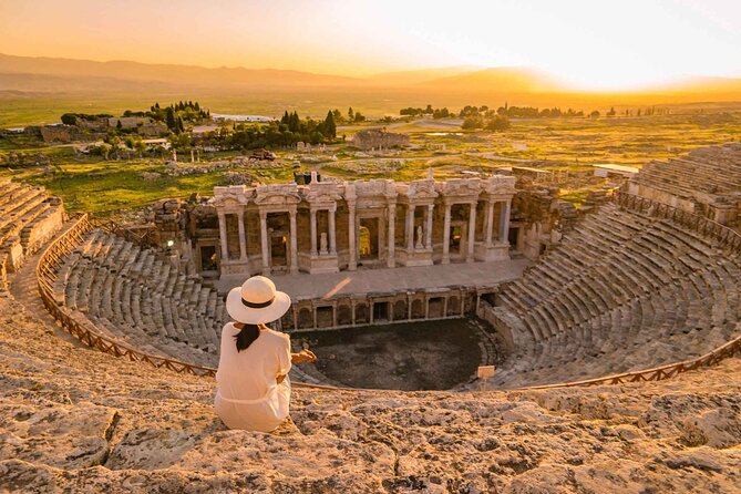 From Antalya: Pamukkale Day Trip w/Optional Balloon Flight - Getting off the bus and onto the terraces: Cotton Castle, Cleopatra’s pool, Hierapolis