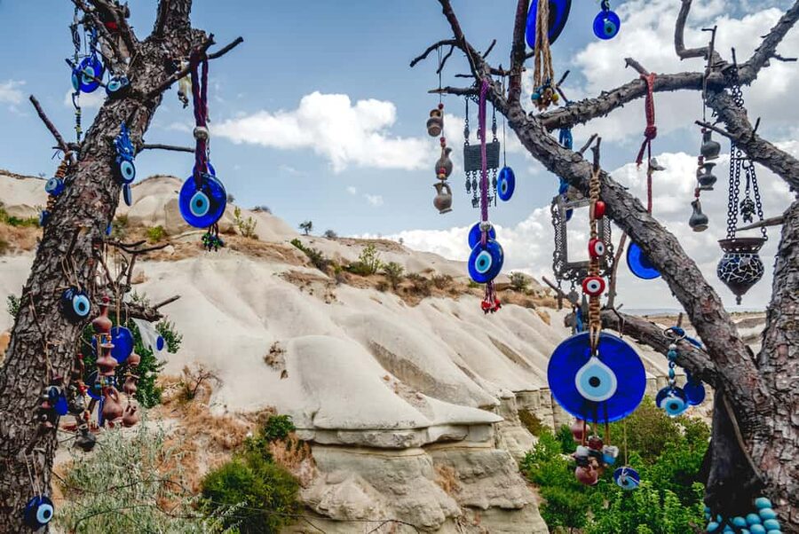 From Antalya/Side: Cappadocia 2 Days Trip w/Cave Hotel - Love Valley walking: rock formations you can actually name