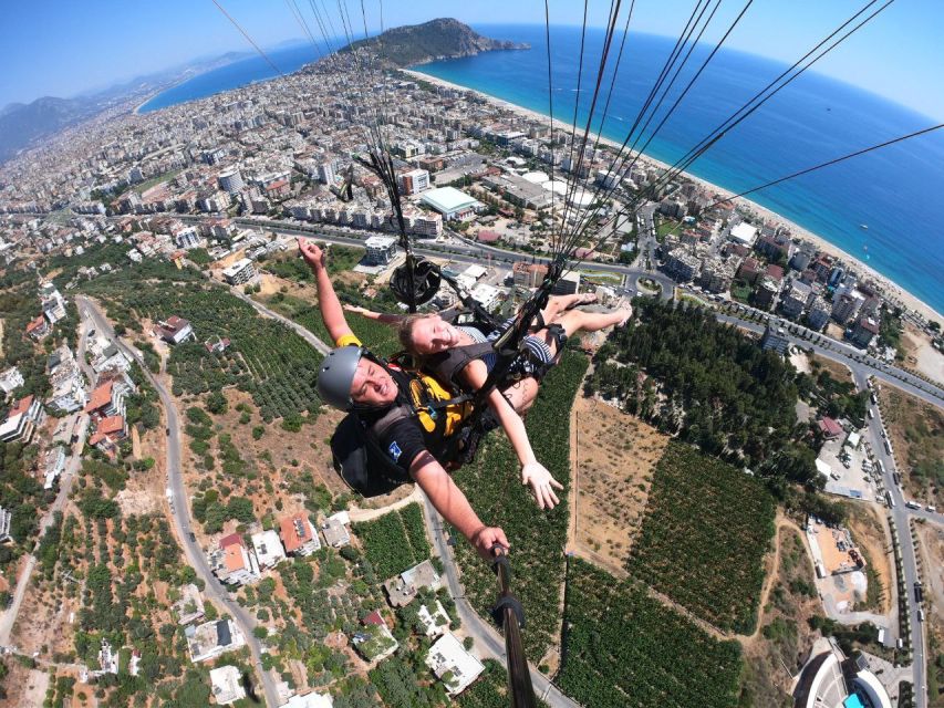 From Antalya/Side: Tandem Paragliding in Alanya - What can go wrong: organization and timing you should plan for