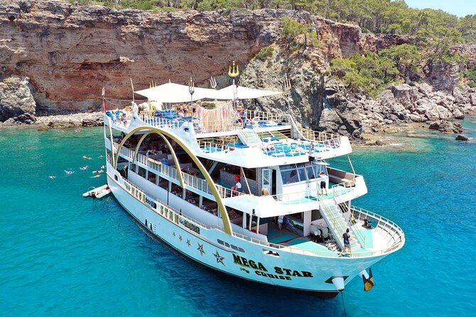 From Antalya To Kemer Mega Star Boat Trip w/Free Transfer - Cennet Bay near Tekirova: a shorter swim stop that keeps momentum