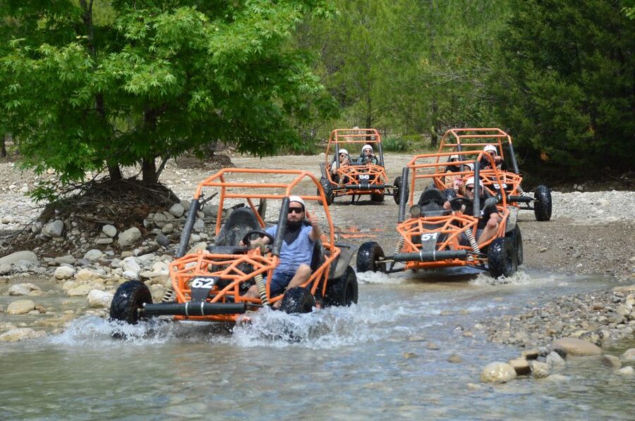 From Belek: Fully Combo Zipline, Quad Safari, Rafting, Lunch - From Belek hotel pickup to Roma Rafting basecamp
