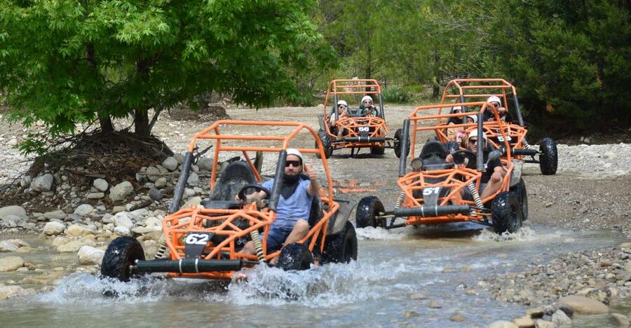 From Belek: Fully Combo Zipline, Quad Safari, Rafting, Lunch - Quad safari in the Taurus Mountains: dirt, dust, and freedom