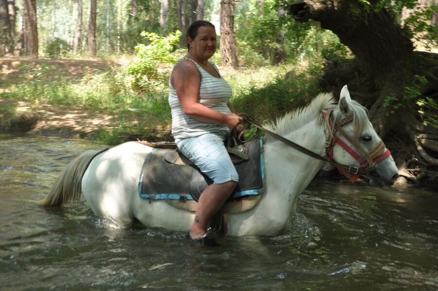 From Bodrum/Gümbet: Guided Horseback Riding Expereince - The Practice Session: What You Learn Before the 1-Hour Ride