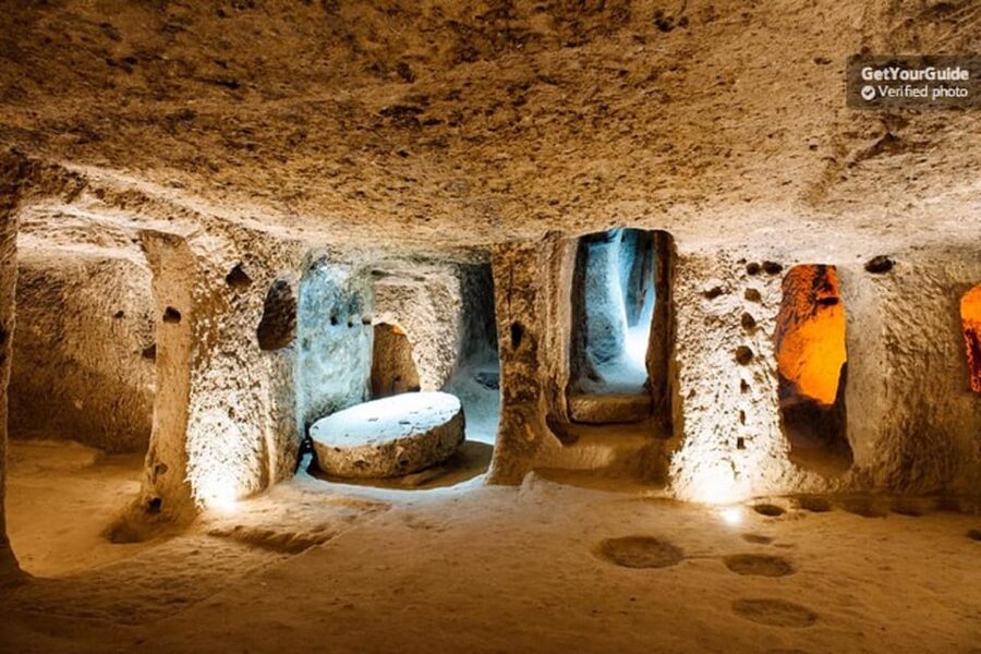 From Cappadocia: Green Tour with Hikes and Caves with Lunch - Kaymakli Underground City: The Tunnels, Rooms, and How Deep It Goes
