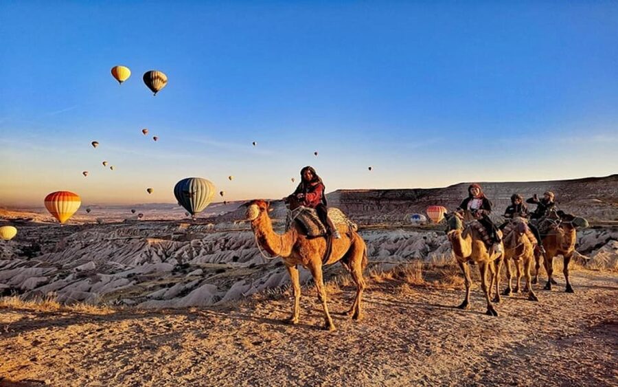 From Cappadocia: Sunrise or Sunset Camel Riding Day Trip - Red and Rose Valley Views, plus Pigeon Valley Moments at the Right Light