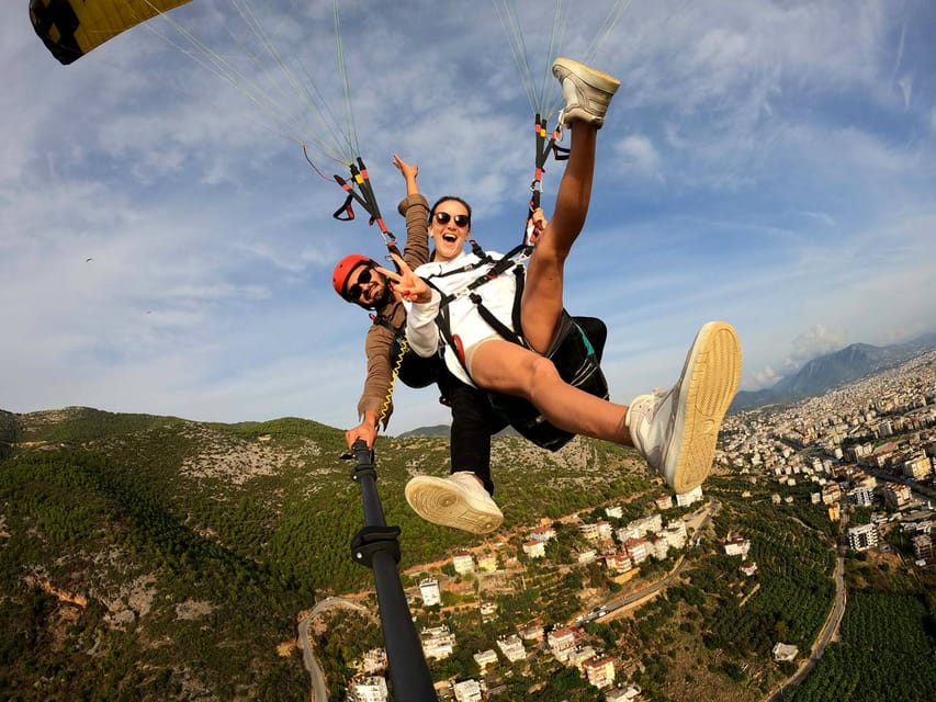 From City of Side: Alanya Tandem Paragliding w/ Beach Visit - Safety, Insurance, and Instructor Support You Can Feel