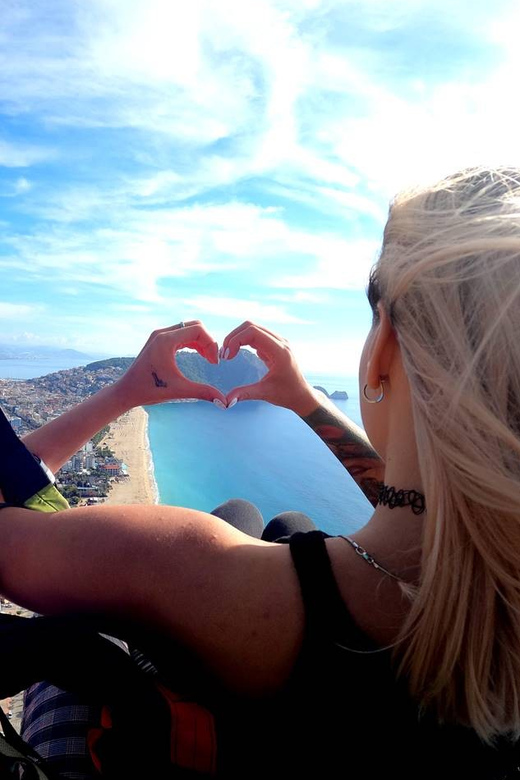 From City of Side: Alanya Tandem Paragliding w/ Beach Visit - The 700-Meter Hill Setup and That First Run