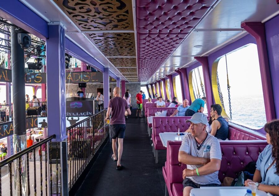From City of Side and Alanya: Legends and Pirates Yacht Tour - Getting on Legend Big Kral, Pickup, Timing, and In-the-Box Value