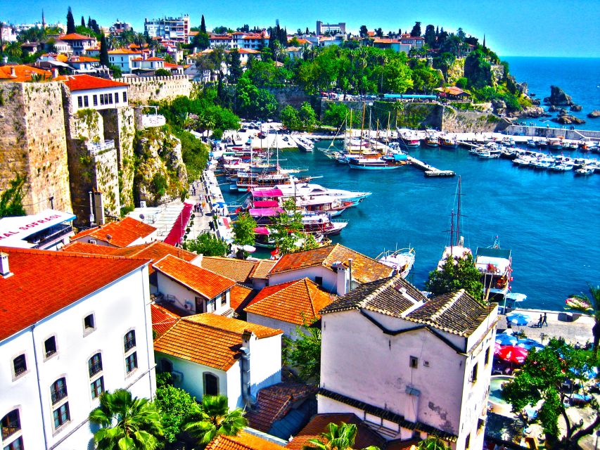 From City of Side: Antalya Tour with Cable Car and Transfers - Hadrianus Gate and the Minaret Plus Clock Tower