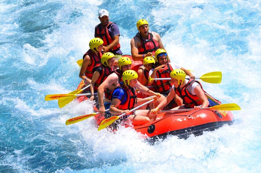 From city of Side: Beskonak Rafting Tour with Lunch - Lunch by the river, and how to plan for kid friendly timing