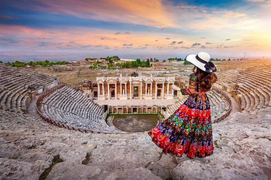From City of Side: Pamukkale & Hierapolis Day Trip w/ Lunch - Cleopatra’s Antique Pools: the extra fee and the swim choice