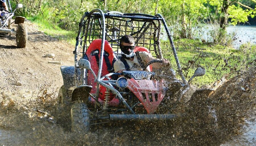 From city of Side: Taurus Mountains Buggy Safari - Training, Driving Rules, and How the Two-Seater Works