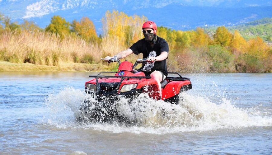 From city of Side: Taurus Mountains Quad ATV Tour - Hotel Pickup And The 30-Minute Run To The Quad Station