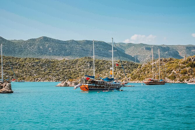 From Demre: Day Trip to Kekova by Boat - Esmeralda Bay lunch and the refresh you feel in Burç Bay