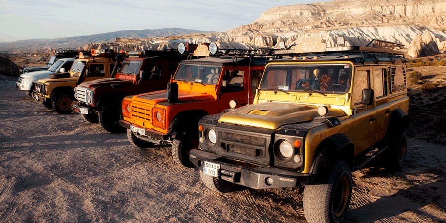 From Göreme: Cappadocia Jeep Safari Tour - Pickup, getting moving, and how the timing works