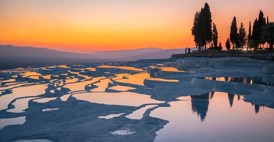 From Istanbul: Ephesus & Pamukkale 2-Day Trip with Flights - Day 2: Pamukkale Thermal Pools and Hierapolis’ Sacred Pool