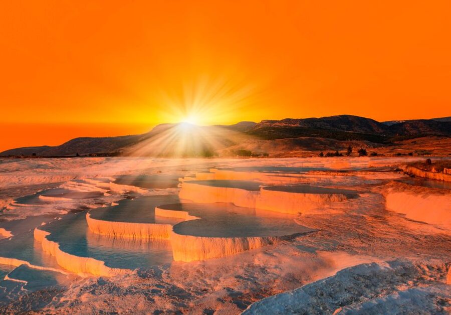 From Izmir: Guided Pamukkale Full-Day Tour with Lunch - Hierapolis Ruins: Roman Thermal City Meets the Biggest Necropolis