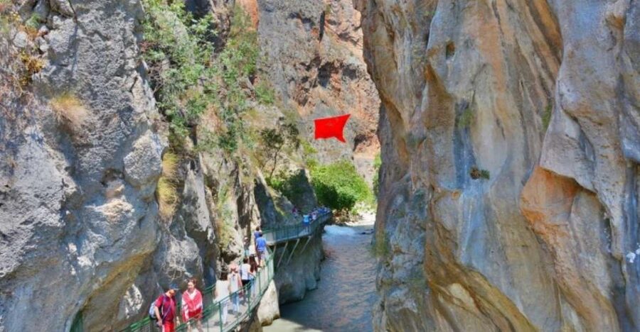 From Kalkan: Saklikent Gorge and Gizlikent Waterfall Trek - Saklıkent Gorge and Gizlikent Waterfall, the practical way to get both in one day