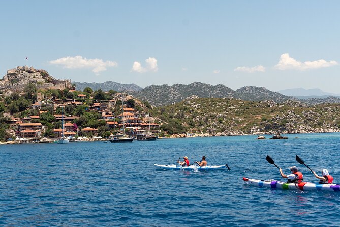 From Kas: Guided Kekova Sea Kayaking Tour - Kaleköy (Simena Castle) around 11:30: views, ruins, and a short hike