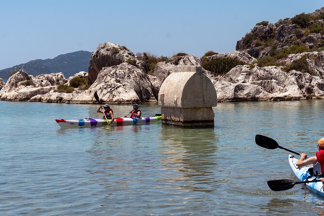 From Kas: Guided Kekova Sea Kayaking Tour - Kayak training from Üçağiz: how beginners actually get comfortable