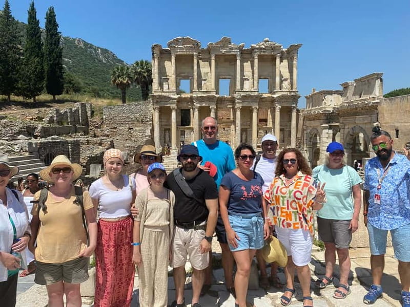 From Kusadasi: Ephesus Highlights Tour for Cruise Customers - Ephesus on foot: chariot-wheel streets to Celsus Library