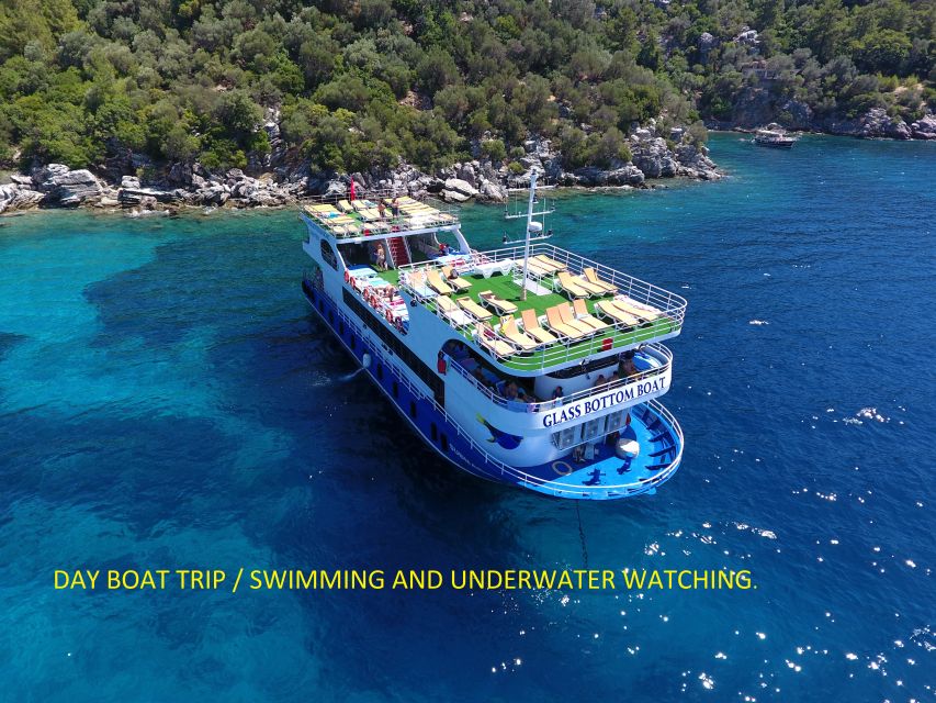 From Marmaris: Day Trip by Glass Bottom Semi Submarine - Lunch Aboard: Included, Convenient, and Mostly Satisfying