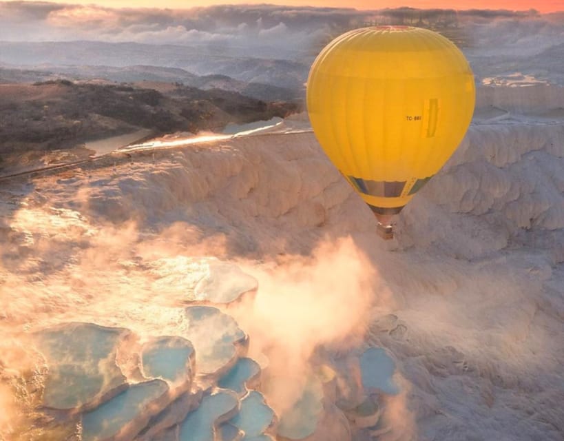 From Marmaris: Pamukkale Balloon Flight Day Trip with Lunch - Food, Champagne Toast, and the Add-On Stops on the Return
