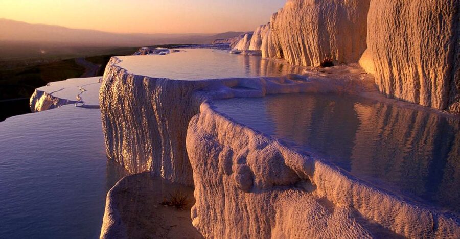 From Selcuk/Kusadasi/Izmir: Pamukkale Full-Day Tour - The Necropolis and Theatre views: the best part of Hierapolis