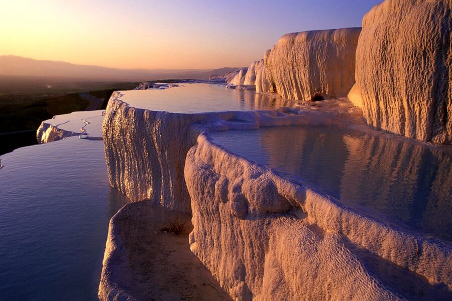 From Selcuk/Kusadasi/Izmir: Pamukkale Full-Day Tour - Hierapolis UNESCO: ruins built on limestone, and why your guide matters