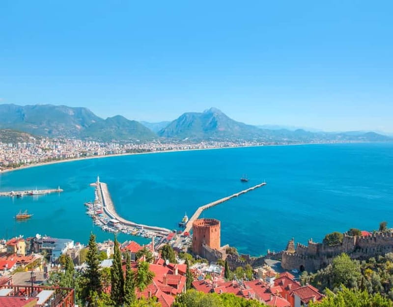From Side/Alanya: Alanya City Tour w/Lunch, Boat & Cable Car - Alanya Castle and Cable Car: The Views Pay You Back