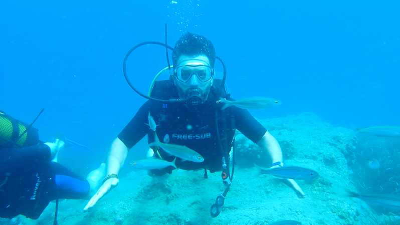 From Side: Guided Scuba Diving in Alanya w/ Lunch & Transfer - First lesson in scuba: what happens before you go underwater