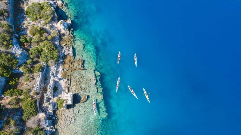 From Ucagiz: Kekova Sea Guided Kayaking Tour - Key highlights at a glance