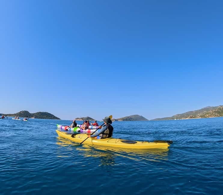 From Ucagiz: Kekova Sea Guided Kayaking Tour - What lunch feels like when you’re active for 4 hours