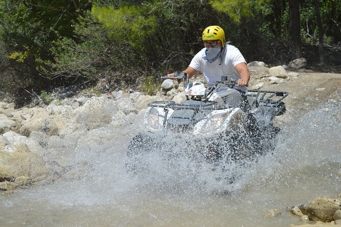 Full-Day Adventure 3 in 1 activity from Antalya to Köprülü Canyon National Park - Quad bike and buggy safari: the muddy, pine-forest highlight