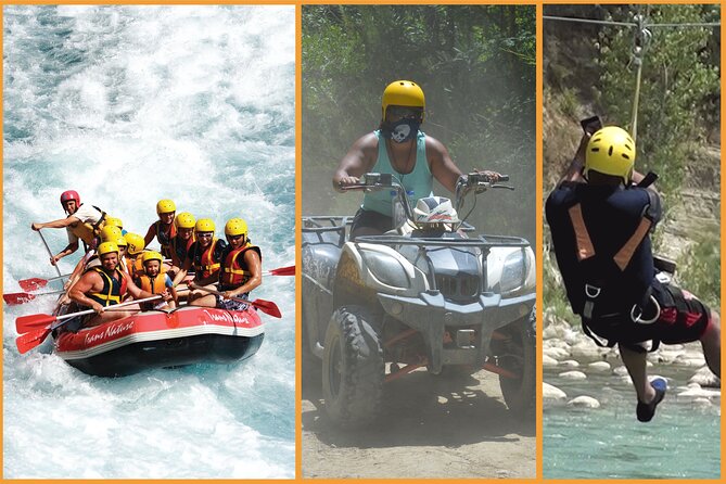Full-Day Adventure 3 in 1 activity from Antalya to Köprülü Canyon National Park - Zip fly over Köprülü Canyon: short but scenic