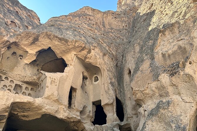 Full Day Green Tour Natural History of Cappadocia Tour - Stop 2: Pigeon Valley caves, where the story is in the details