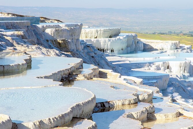 Full Day Pamukkale and Hierapolis Tour from Izmir - Pamukkale travertines: walking the cotton castle terraces safely