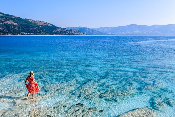 Full Day Salda + Pamukkale Tour from Antalya/Belek/Side - Cotton Castle thermal pools: walking, photos, and paying the Pamukkale fee