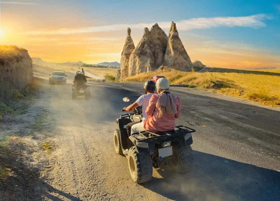 Göreme: Quad Safari through the Sword, Love & Rose Valleys - The Safety Briefing and How They Teach You to Drive