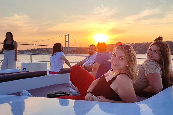 Guided Bosphorus Sunset Cruise on Luxurious Yacht - Small Group Cruise - Maiden Tower at 341 BC: A Tower with a Legend-Like Edge