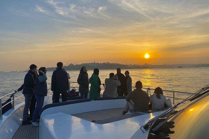 Guided Bosphorus Sunset Cruise on Luxurious Yacht - Small Group Cruise - Galata Bridge and Galata Tower: Golden Horn Views with Ottoman-Era Links