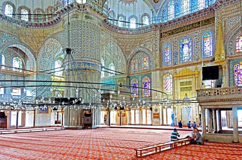 Hagia Sophia, Bosphorus cruise Blue Mosque, Small Group tour - Eyup Sultan Mosque: meaning, ceremony, and a calmer pace