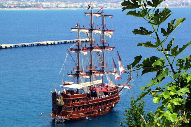 Halal Concept Short Pirate Boat Tour in Alanya - Getting on board: pickup, timing, and where to meet