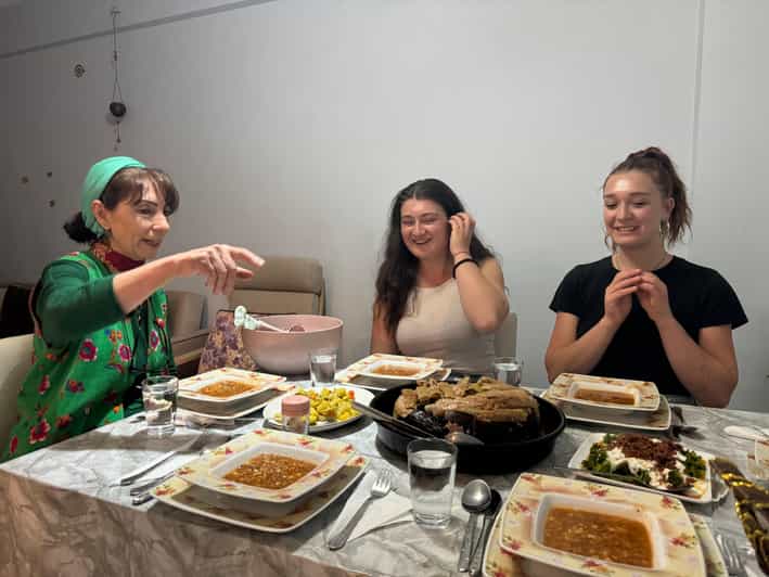 Istanbul Authentic Turkish Family Dinner with Eastern Family - What Happens at the Table in a Local Family House