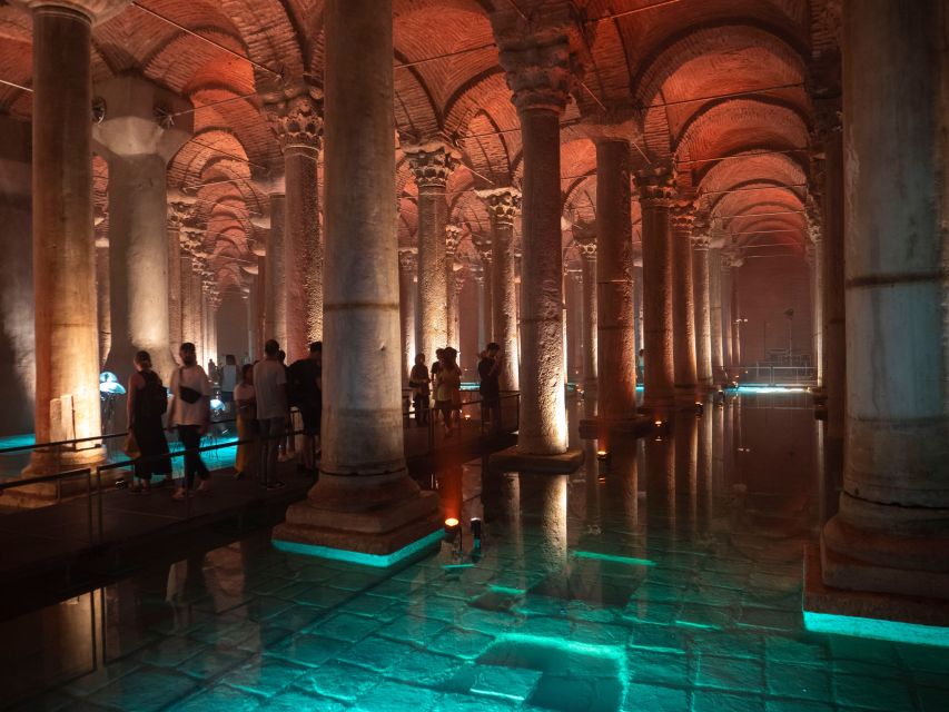 Istanbul: Basilica Cistern Walking Tour with Entry Ticket - German Fountain check-in, then straight into the Basilica Cistern